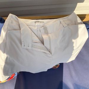 Ivory Nike golf skirt